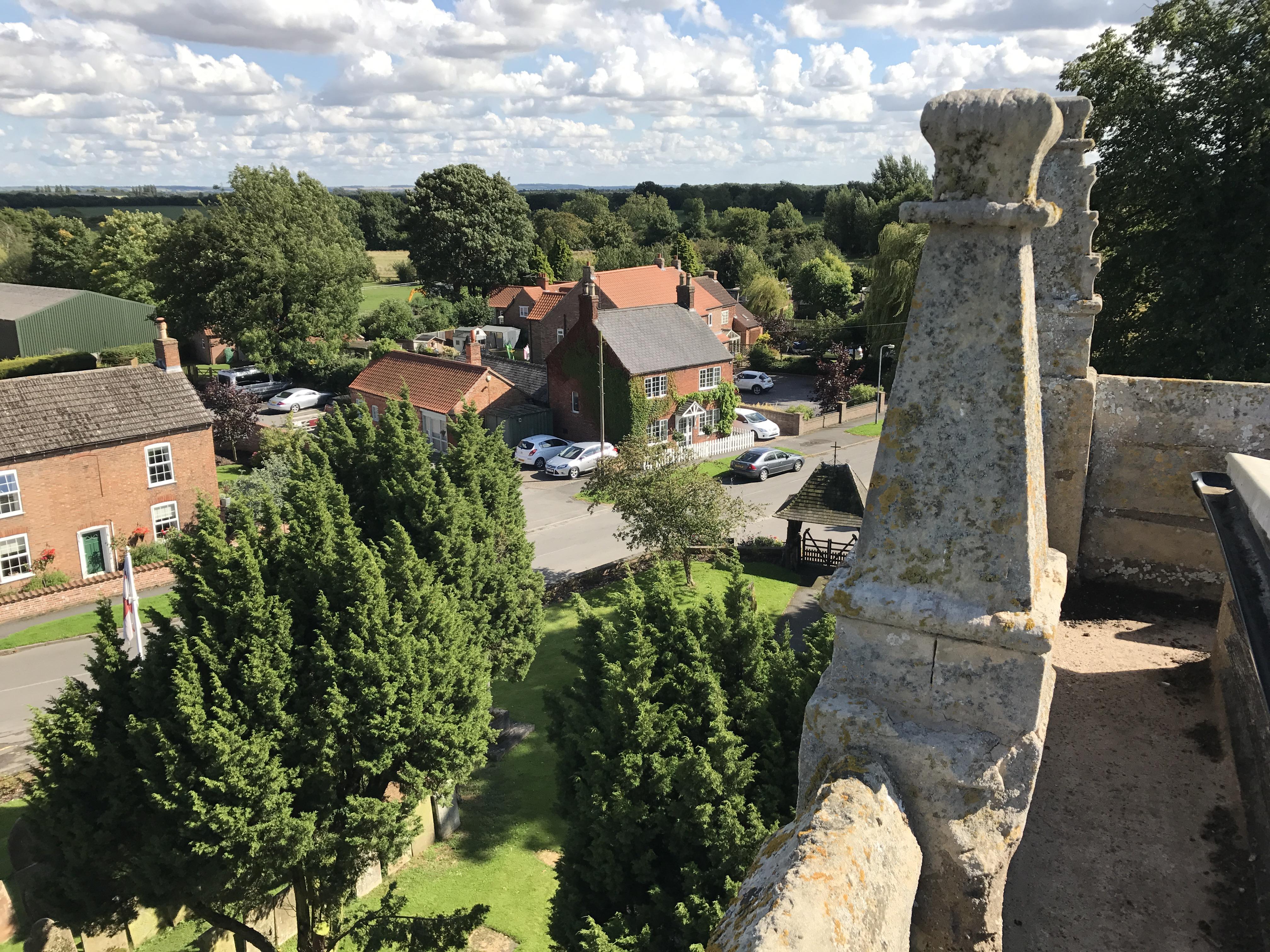 View from All Saints Church  tower - South East